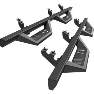 imageTAC Gen5HD Running Boards WT 4quotDrop Compatible with 20242025 Toyota Tacoma Double Cab Incl Hybrid Model Truck Side Steps Nerf Bar TwoStair 2 pcsSidewinder