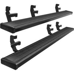 imageTAC Spear Running Boards Fit 20152025 Ford F150 Supercrew Cab2225 F150 Lightning EV SuperCrew Cab1725 Ford F250350 Super Duty Crew Cab 6quot Side Step Rail Nerf Bar Truck Accessories TextureSpear Running Boards