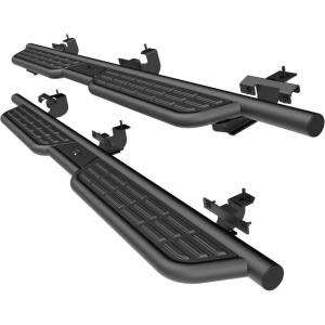 imageTAC Summit Running Boards Compatible with 20182025 Jeep Wrangler JL 4 Door20212025 Wrangler JL 4xe Side Steps Nerf Bars Step Rails Pickup Truck OffRoad Exterior Accessories Black 2pcs