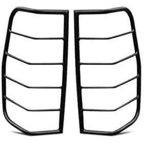 imageTAC Rear Tail Light Guards Compatible with 20072013 Toyota Tundra TLG Black Taillight Cover Protector 1 Pair