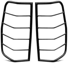 imageTAC Rear Tail Light Guards Cover Protector Compatible with 19982004 Nissan Frontier TLG BLACK Taillight 1 Pair