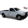 imageRAM 15002500350045005500 Regular Cab Truck Pickup 3 Black Texture Running Boards Nerf Bars 2Pcs