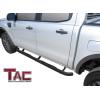 imageTAC 3 Side Steps Compatible with 20192023 Ford Ranger SuperCrew Truck Pickup Texture Black Running Boards Nerf Bars Side Bars Off Road Accessories 2pcsHeavy Texture Black