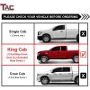 imageTAC 3 Side Steps Running Boards Fit 20042015 Nissan Titan  20172023 Nissan Titan King Cab  20162019 Nissan Titan XD King Cab Black Side Bars Nerf Bars Step Rails 2 pcs