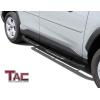 imageTAC 3 Side Steps Running Boards Texture Black Compatible with 20192025 Toyota RAV4 SUV Side Bars Nerf Bars Off Road Accessories3 inch Heavy Texture