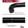 imageTAC 3quot Black Side Steps Nerf Bars Step Rails Fit 20062014 Honda Ridgeline Pickup Truck Rock Panel Off Road Exterior Accessories 2 Pieces Running Boards