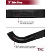imageTAC 3quot Gloss Black Side Steps Compatible with 19992016 Ford F250F350F450F550 Super Duty Super Cab Running Boards Side Bars Step Rails Pickup Truck Accessories 2PCS
