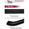 imageTAC 3quot Side Steps Fit 20072021 Toyota Tundra Double Cab Truck Pickup Black Side Bars Nerf Bars Step Rails Running Boards Rock Panel Off Road Exterior Accessories 2 PCS Running Boards