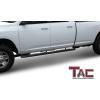 imageTAC 425quot Oval Bend Texture Black Nerf Bars  RAM 150025003500 Crew Cab Running Boards 2Pcs