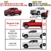 imageTAC 5quot Running Boards Fit 20192025 Chevy SilveradoGMC Sierra 150020202025 25003500 Regular Cab Arrow Side Steps Truck Pickup Aluminum Step Rails