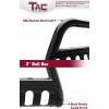 imageTAC Bull Bar Fit 19992006 Toyota Tundra  20012007 Toyota Sequoia Pickup Truck SUV 3 Black Front Brush Bumper Guard Grille Guard Push Guard Off Road Automotive Exterior Accessories