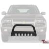 imageTAC Bull Bar Fit 20022009 Chevy Trailblazer  20022007 GMC Envoy SUV 3 inches Black Front Brush Bumper Guard Grille Guard Push Guard Off Road Automotive Exterior Accessories