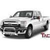 imageTAC Bull Bar Fit 20112016 Ford Super Duty F250  F350  F450  F550 Pickup Truck 3 Inch Stainless Steel Front Bumper Grille Guard Brush Guard Off Road Exterior Accessory
