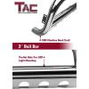 imageTAC Bull Bar Fits 20192023 Ford Ranger Truck Pickup 3 Stainless Steel Front Bumper Grille Guard Brush GuardTubular Style Polish