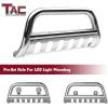 imageTAC Bull Bar Fits 20192023 Ford Ranger Truck Pickup 3 Stainless Steel Front Bumper Grille Guard Brush GuardTubular Style Polish