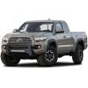 imageTAC Bull Bar Grille Guard Compatible with 20162023 Toyota Tacoma Remove Skid Plate  If Equipped Pickup Truck 3quot Black Front Brush Bumper Guard Grille Guard Push Guard Off Road Exterior AccessoriesFine Texture Black