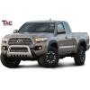 imageTAC Bull Bar Grille Guard Compatible with 20162023 Toyota Tacoma Remove Skid Plate  If Equipped Pickup Truck 3quot Black Front Brush Bumper Guard Grille Guard Push Guard Off Road Exterior AccessoriesStainless Steel Polish