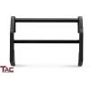 imageTAC Bumper Guard Compatible with 20062010 Dodge Charger Police Push Bumper Black Brush Nudge Push Bull Bar Front Bumper