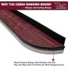 imageTAC Cobra Running Boards Compatible with 20072017 Chevy Traverse 20072016 GMC Acadia 2017 Acadia LimitedExclude Denali  20072009 Enclave Aluminum Black OffRoad SUV Exterior AccessoriesCobra