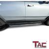 imageTAC Cobra Running Boards Compatible with 20222024 RIVIAN R1S R1T SUV Side Steps Nerf Bars Step Rails Aluminum Black OffRoad Exterior Accessories 2pcs