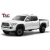 imageTAC Fender Flares Cover Compatible with 20162023 Toyota Tacoma Truck Offroad 4pcs Matte Black Smooth Front ampamp Rear Pocket Rivet Style Pickup All Beds Single Rear Wheel only