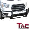 imageTAC Grille Guard Compatible with 20202024 Ford Transit 2WD Exclude 20222024 ETransit EV Black Front Brush Bumper Guard Push Guard Off Road Automotive Exterior Accessories