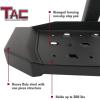 imageTAC Hitch Step Compatible with 2quot Rear Hitch Receiver 65quot Width with 6quot Drop SUV Pickup Truck Van Bumper Protector Universal Black Hitch Pin and Clip Included