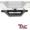 imageTAC Hitch Step Universal Fit 2quot Rear Hitch Receivers with 4quot DropHeavy Duty Steel with Fine Texture Black FinishLock Pin and Safety Clip Included