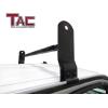 imageTAC Ladder Rack Cross Bar Fit 20032022 Chevy Express20032022 GMC Savana19992014 Econoline Utility Van Accessories for Kayak Canoe Lumber Pipes Cargo Carrier 600 LBS Capacity with Stopper 2 Bars