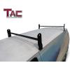 imageTAC Ladder Rack Cross Bar Fit 20032022 Chevy Express20032022 GMC Savana19992014 Econoline Utility Van Accessories for Kayak Canoe Lumber Pipes Cargo Carrier 600 LBS Capacity with Stopper 2 Bars