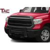 imageTAC Modular Bull Bar Compatible with 20072021 Toyota Tundra  20082022 Sequoia Truck Pickup Fine Textured Black Front Bumper Brush Guard Predator Mesh Version Patent No US 10315599 B2Modular with Mesh