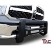 imageTAC Modular Bull Bar Fit 20092018 RAM 150020192023 RAM 1500 Classic Exclude RebelampampWarlock Trim truck Pickup Fine Textured Black Predator Mesh Version Patent No US 10315599 B2