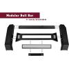imageTAC Modular Bull Bar Fit 20192021 Chevy Silverado 1500 Exclude 2019 Silverado 1500 LD 20222024 Models with Super Cruise System Truck Pickup Push Bar Front Bumper Guard Black