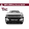 imageTAC Modular Bull Bar Fit 20192021 Chevy Silverado 1500 Exclude 2019 Silverado 1500 LD 20222024 Models with Super Cruise System Truck Pickup Push Bar Front Bumper Guard Black