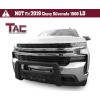 imageTAC Modular Bull Bar Fit 20192021 Chevy Silverado 1500 Exclude 2019 Silverado 1500 LD 20222024 Models with Super Cruise System Truck Pickup Push Bar Front Bumper Guard Black