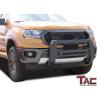 imageTAC Modular Bull Bar Fit 20192023 Ford Ranger Truck Pickup Fine Textured Black Compatible with LED OffRoad Lights Predator Mesh Version