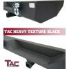 imageTAC Rear Bumper Fit 20072018 Wrangler JK Exclude 20182019 Wrangler JL Models Off Road Textured Black Coated Finish with D Ring Shackle Tow Bar