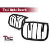 imageTAC Rear Tail Light Guards Cover Protector Custom Fit 20072018 Jeep Wrangler JK Exclude 2018 Wrangler JL Model Wrap Around TLG Black Taillight Exterior Accessories  1 Pair
