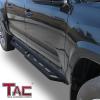 imageTAC Running Boards Compatible with 20052023 Toyota Tacoma Double Cab Rocker Steps Side Steps Nerf Bars Rocker Slider Pickup Truck Exterior Accessories Black 2pcs