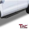 imageTAC Running Boards Compatible with 20192025 Ranger Supercrew Cab Rocker Steps Side Steps Nerf Bars Rocker Slider Pickup Truck Exterior Accessories Fine Texture Black 2pcsRocker Steps