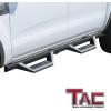 imageTAC Running Boards Compatible with 20192025 Ranger Supercrew Cab Rocker Steps Side Steps Nerf Bars Rocker Slider Pickup Truck Exterior Accessories Fine Texture Black 2pcsSidewinder Drop Steps