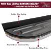 imageTAC Running Boards Compatible with 20232024 Honda Pilot SUV 55 Aluminum Black Side Steps Nerf Bars Step Rails Exterior Accessories 2 PiecesCobra Running Boards