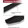 imageTAC Running Boards Compatible with 20232024 Honda Pilot SUV 55 Aluminum Black Side Steps Nerf Bars Step Rails Exterior Accessories 2 PiecesViewpoint Running Boards
