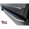 imageTAC Running Boards Fit 20092020 Dodge Journey SUV Aluminum Black Side Steps Step Rails Nerf Bars Rock Panel Off Road Exterior Accessories 2 Pcs Running Boards