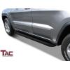 imageTAC Running Boards Fit 20112021 Jeep Grand Cherokee Include 22 WK ampamp Exclude Limited XHigh AltitudeSummitSRTSRT8TrackhawkTrailhawkL Model Value Aluminum SUV Black Nerf Bars Rock Panel 2Pcs