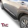 imageTAC Running Boards Fit 20132021 Nissan Pathfinder Exclude 20152022 Platinum Series  20132016 Infiniti QX60 SUV Exclude All Models with Ground Lights Aluminum Black Side Steps Truck Pickup 2PcsCobra