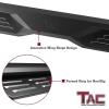 imageTAC Running Boards Fit 20202025 Jeep Gladiator JT Rocker Steps Pickup Truck Side Steps Nerf Bars Rock Slider Armor OffRoad Accessories Fine Texture Black 2pcsDS Drop Steps