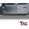 imageTAC Running Boards Fit 20202025 Jeep Gladiator JT Rocker Steps Pickup Truck Side Steps Nerf Bars Rock Slider Armor OffRoad Accessories Fine Texture Black 2pcsRocker Steps