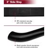 imageTAC Running Boards Side Steps Compatible with 20212023 Chevy TahoeGMC Yukon Exclude Yukon XL SUV 3quot Black Nerf Bars Step Rails Side Bars Off Road Accessories 2pcs Running Boards