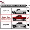 imageTAC Side Step Fit 19971998 F150F250LD Super Cab 3 Door  19992003 F150F250LD Super Cab 4 Door Incl 04 Heritage 3quot Black Side Step Nerf Bars Step Rails Running Boards 2Pcs